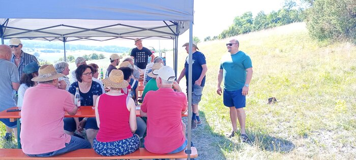 Dank an Karlheinz Hornung durch den 2. Bürgermeister